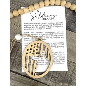 A Soldiers Heart Soldier Ornament